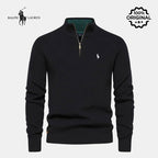 Suéter R&L™ com meio zíper