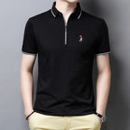 Camisa Masculina Polo Zíper