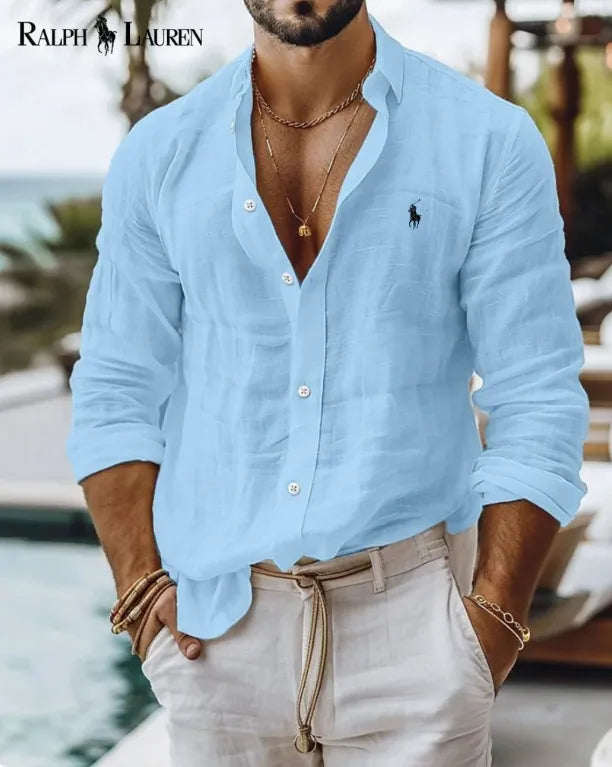 Camisa R&P Slim Fit 100% Linho